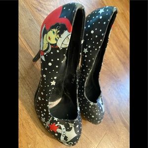 T.U.K. Sailor Jerry  heels Size 8